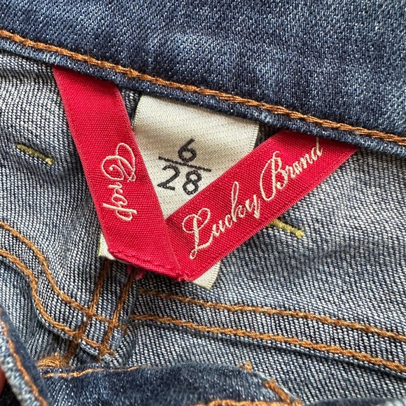 Lucky Brand Y2k Low Rise Crop Jeans - Picture 4 of 7